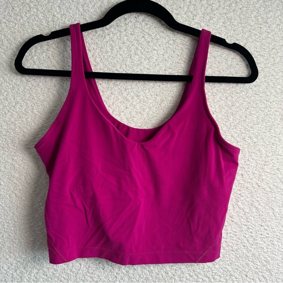 lululemon athletica Tops - Lululemon‎ Women’s Align Tank Ripened Raspberry Bright Pink  Purple Size 10